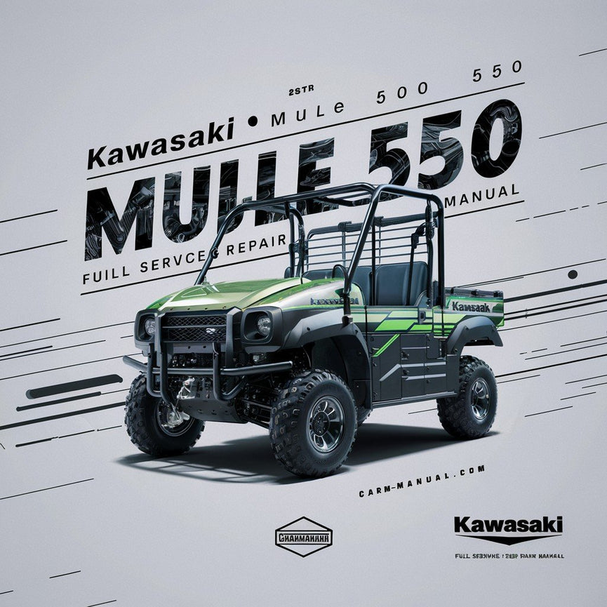 KAWASAKI MULE 500 550 Full Service & Repair Manual