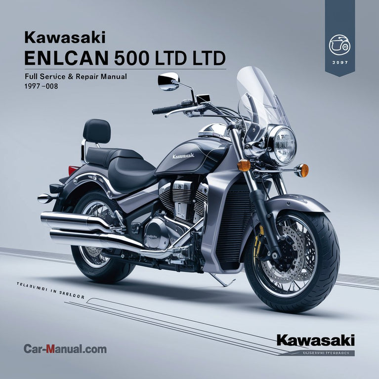 KAWASAKI EN500 VULCAN 500 LTD Manual completo de servicio y reparación 1997-2008 Descargar PDF