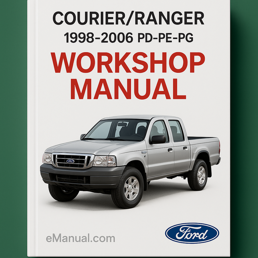 COURIER/RANGER 1998-2006 PD-PE-PG Model Workshop MANU