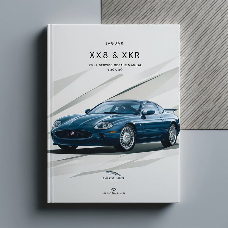 JAGUAR XK8 XKR Manual completo de servicio y reparación 1999-2002 Descargar PDF