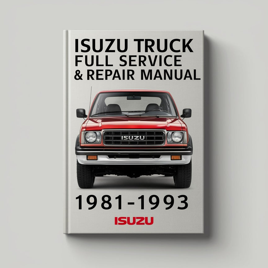 Manual completo de servicio y reparación de camiones ISUZU 1981-1993 Descargar PDF