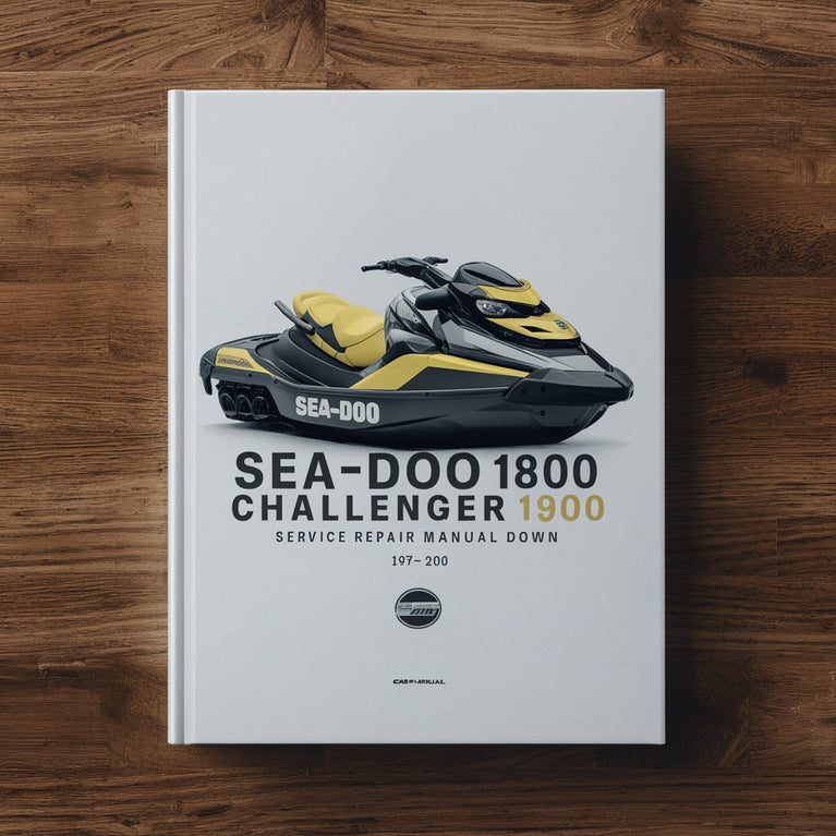 Sea-Doo Challenger 1800 1997-2000 Service Repair Manual Down