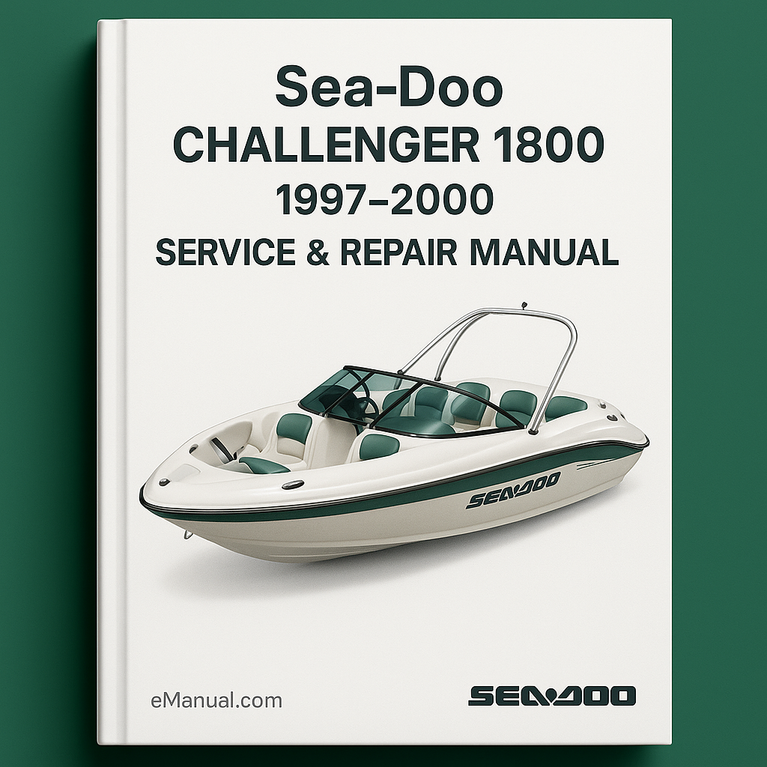 Sea-Doo Challenger 1800 1997-2000 Service Repair Manual Down