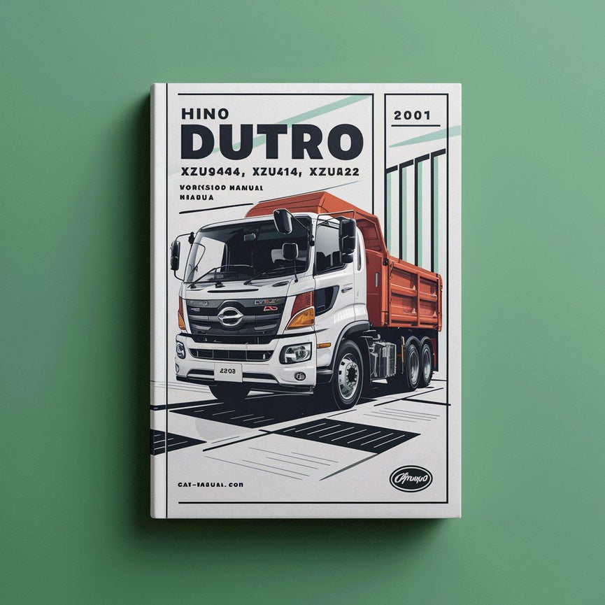 HINO DUTRO XZU404 XZU412 XZU414 XZU422 Werkstatthandbuch PDF-Download