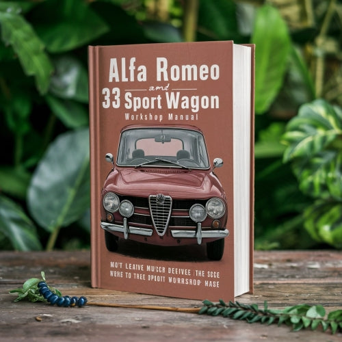 Alfa Romeo 33 and Sport Wagon Workshop Manual