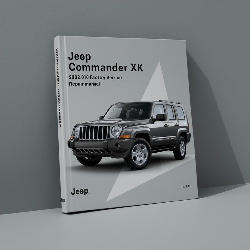 Jeep Commander XK 2006-2010 Manual de reparación de servicio de fábrica