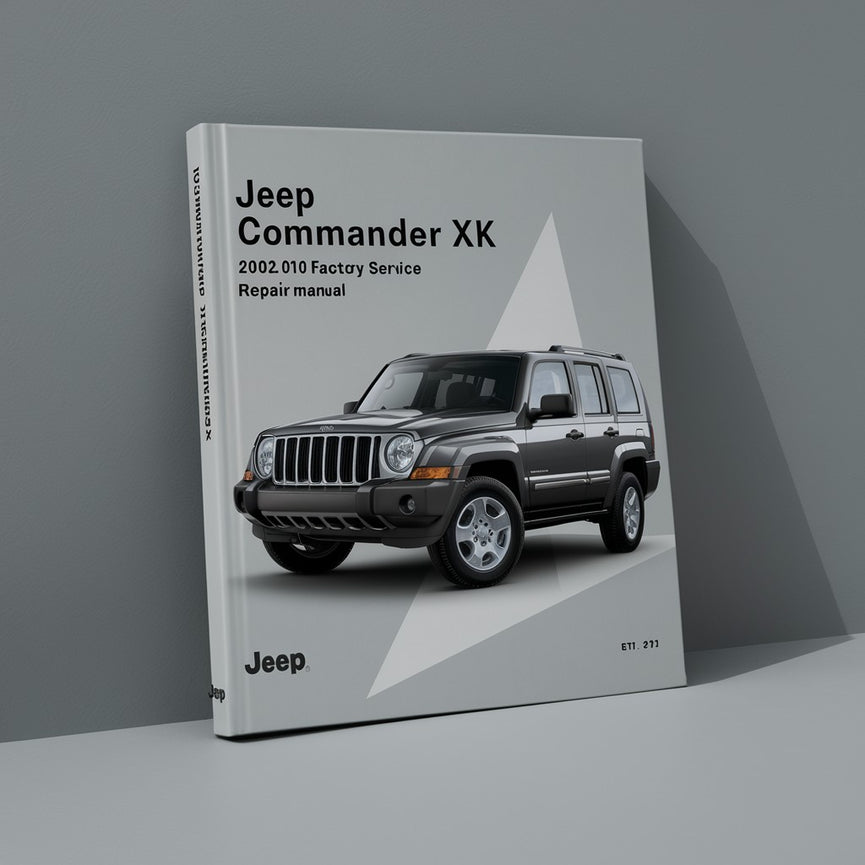 Jeep Commander XK 2006-2010 Factory Service Repair Manual PDF Download