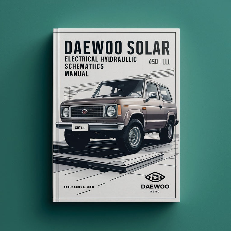 DAEWOO SOLAR 450-lll Manual ESQUEMAS HIDRÁULICOS Eléctricos Descargar PDF