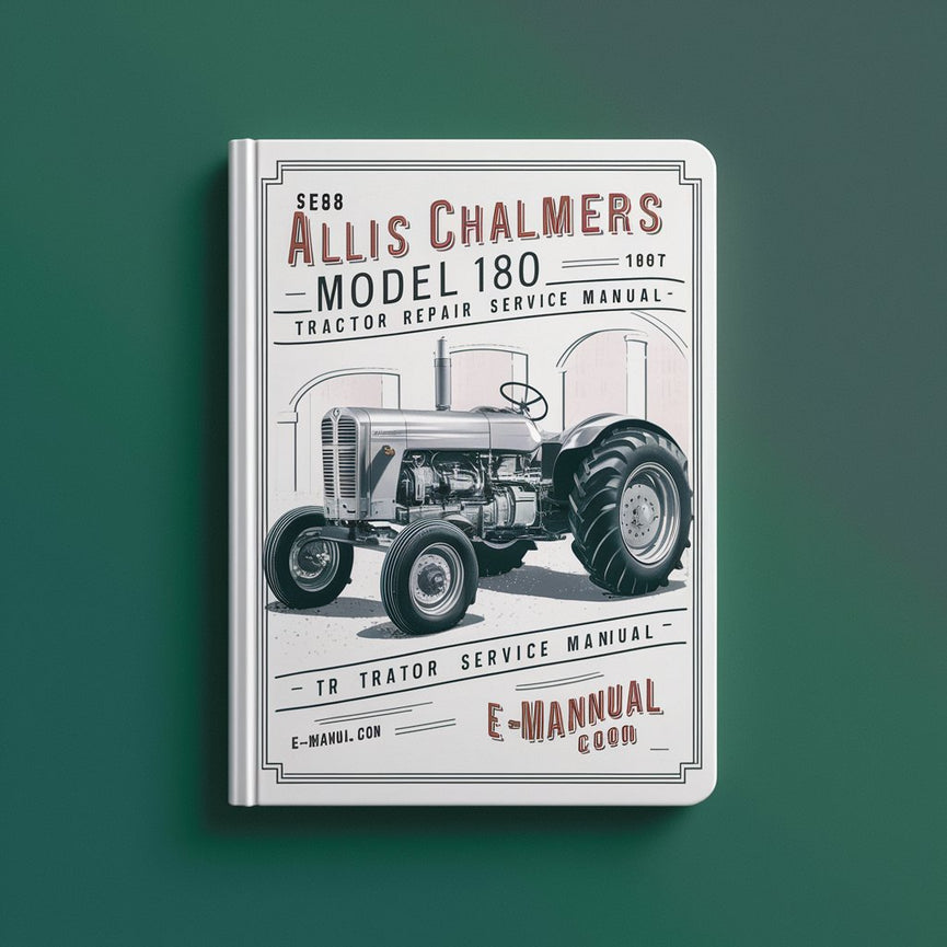 Allis Chalmers Model 180 Tractor Repair Service Manual