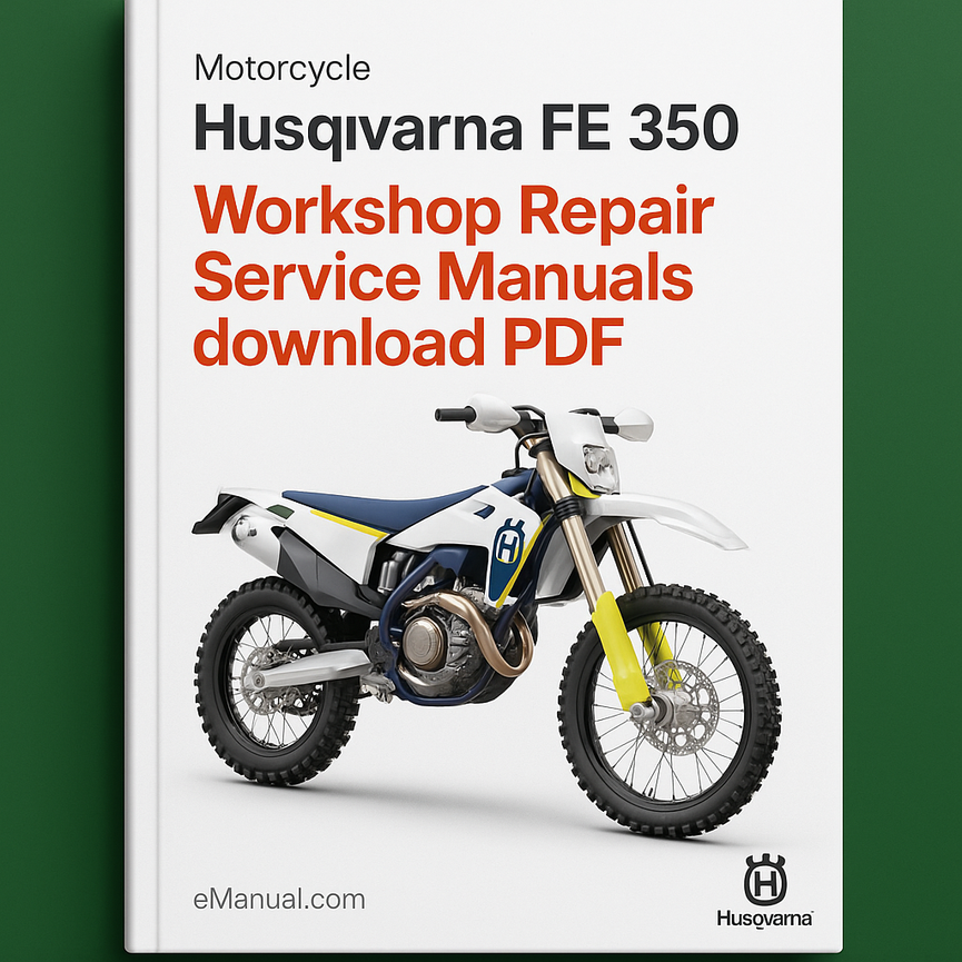 Husqvarna Workshop Repair Service Manuals download PDF