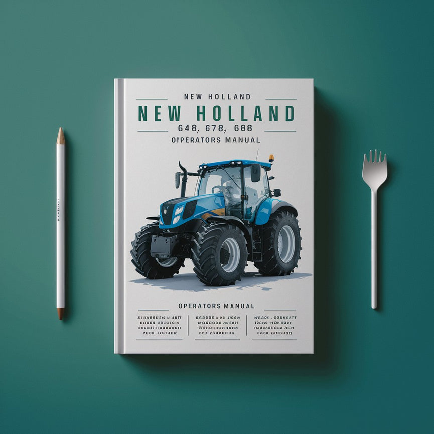 New Holland 648 658 678 688 Bedienungsanleitung