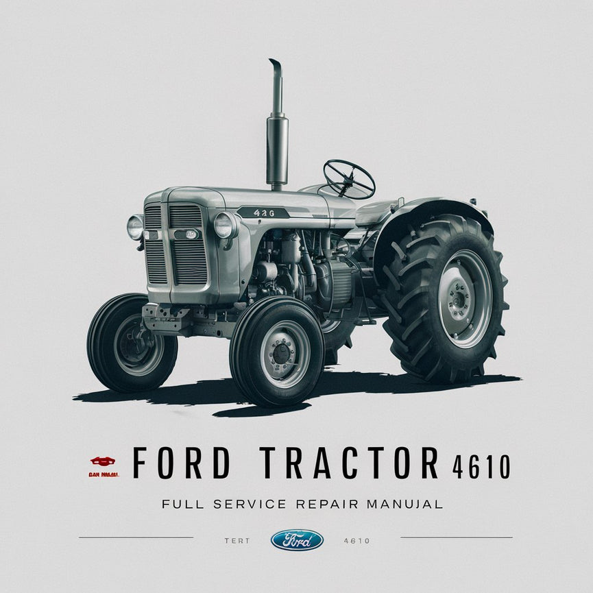 Ford Tractor 4610 Full Service Repair Manual