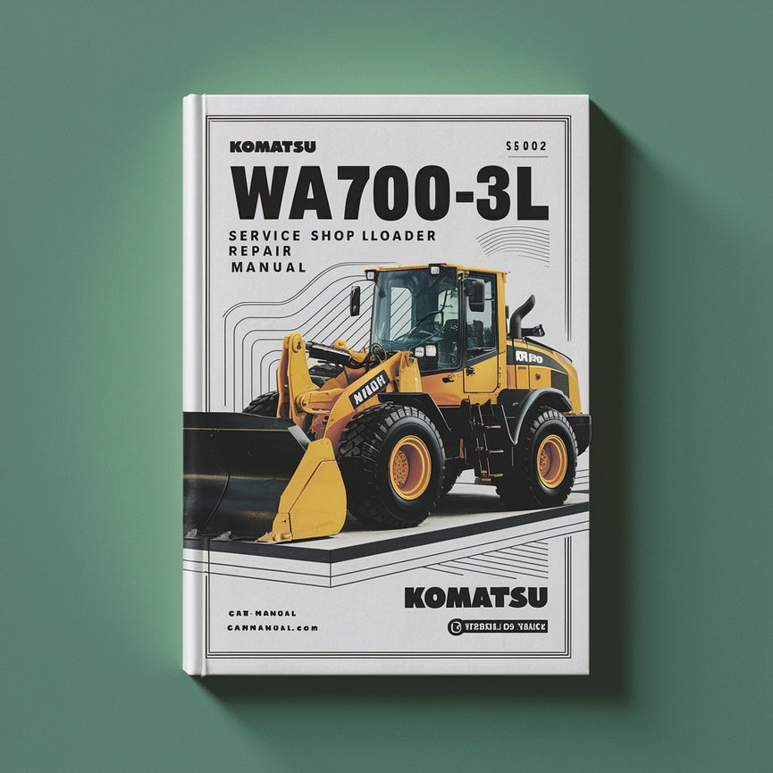 Manual de reparación del taller de servicio del cargador de ruedas Komatsu WA700-3L Descargar PDF