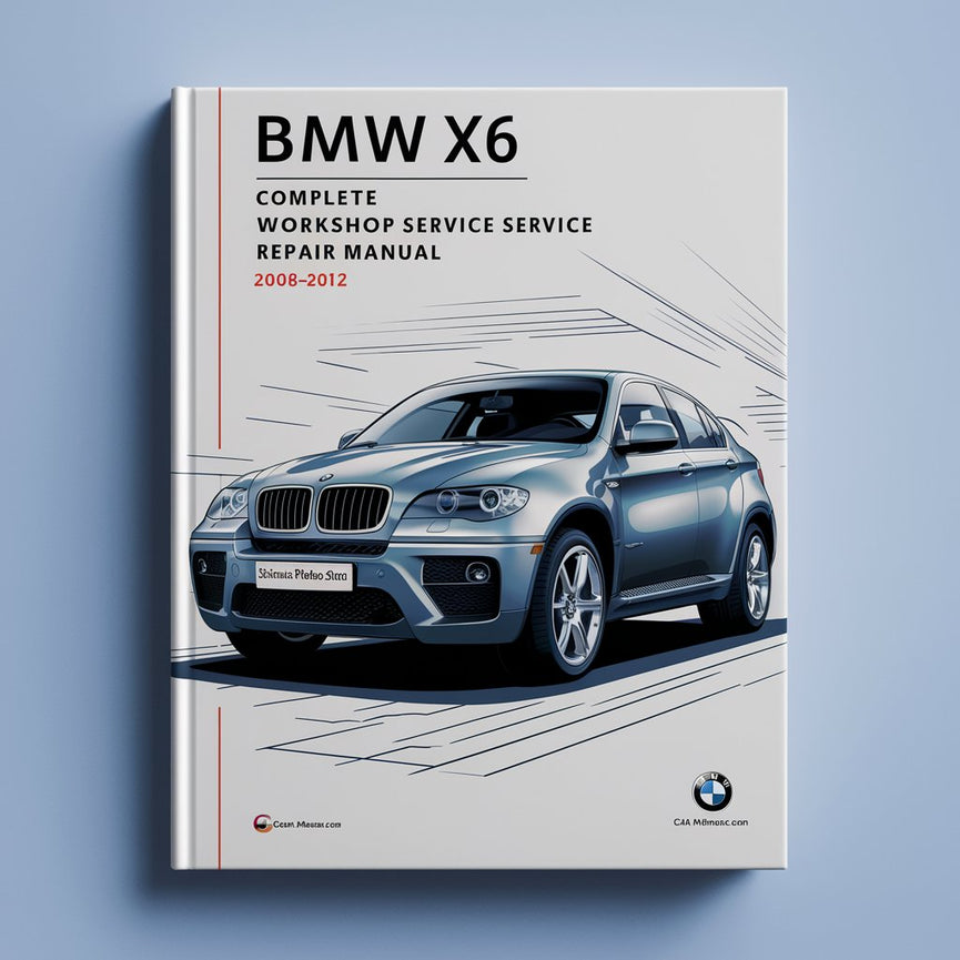 BMW X6 Komplettes Werkstatthandbuch 2008 2009 2010 2011 2012 PDF-Download