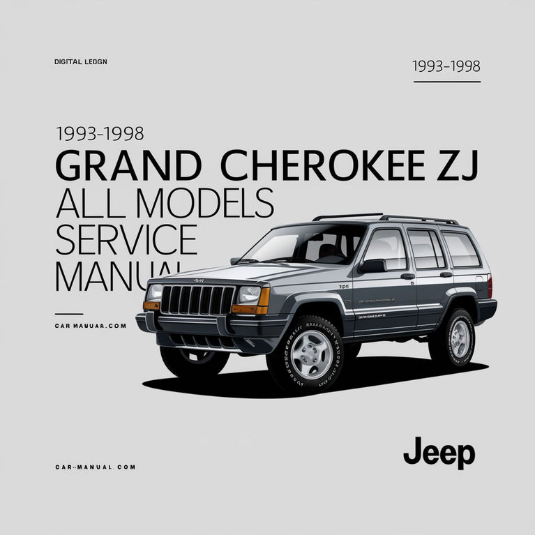 1993-1998 Jeep Grand CHEROKEE ZJ All ModelS Factory Service Manual (Free Preview 358MB Searchable Indexed PDFs Complete FSM ) Download
