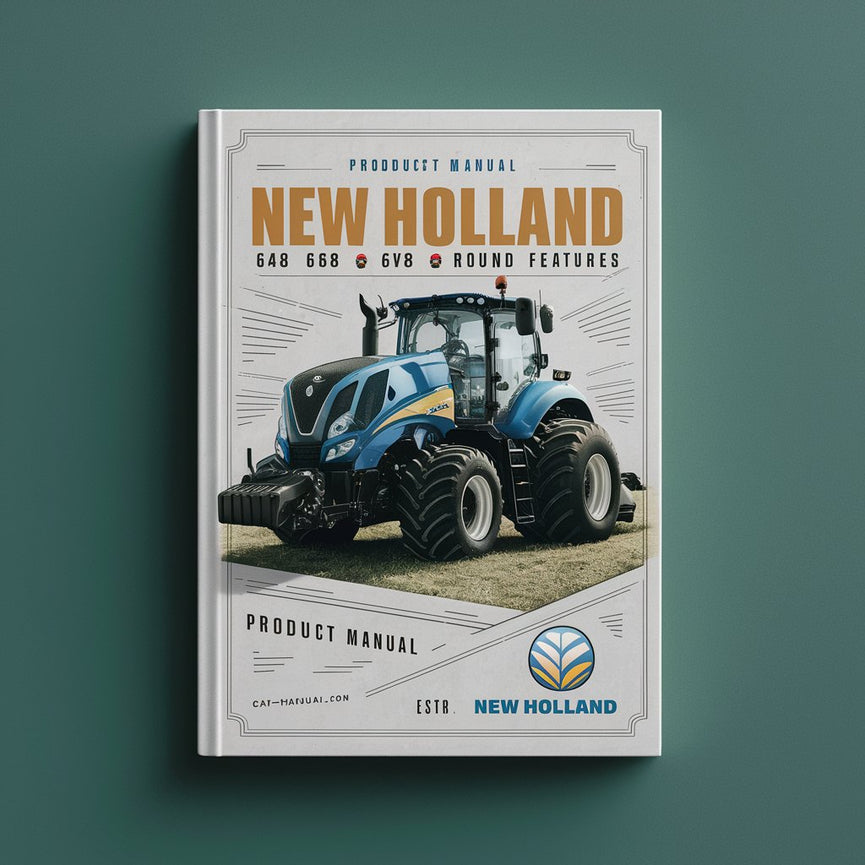 New Holland 648 658 678 688 CARACTERÍSTICAS DE LA EMPACADORA REDONDEADA Manual del PRODUCTO Descargar PDF