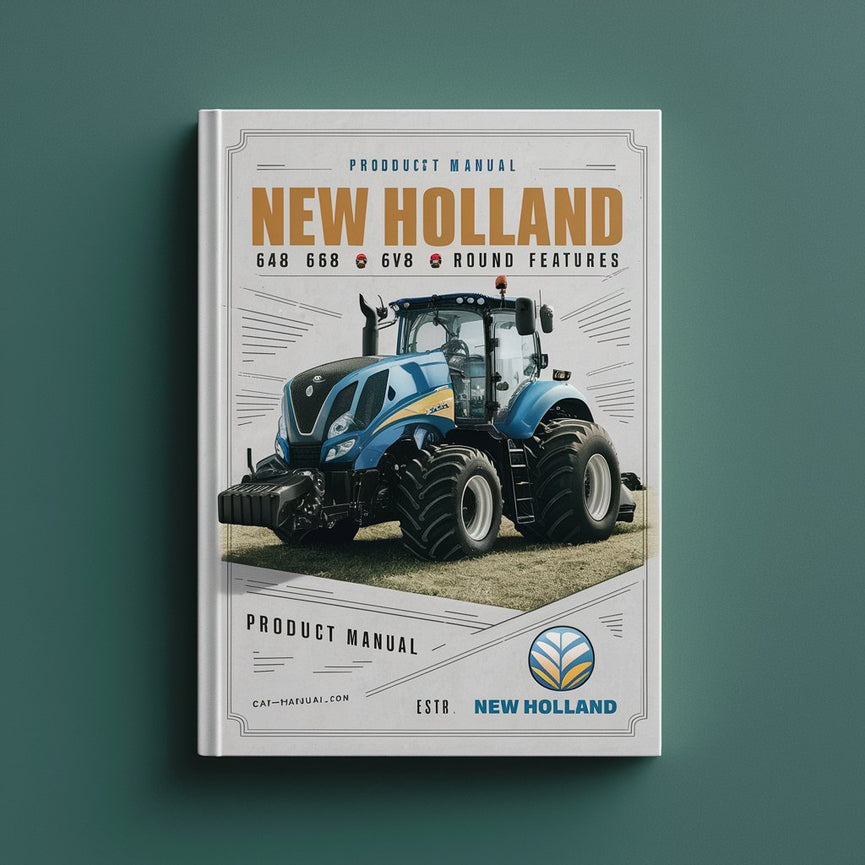 New Holland 648 658 678 688 ROUND BALER FEATURES PRODUCT Manual PDF Download