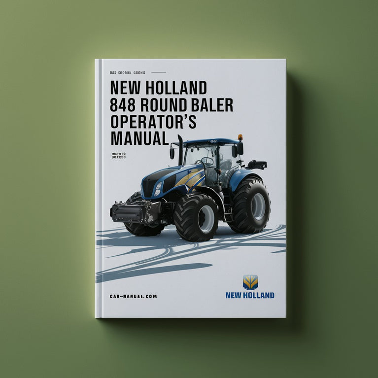 New Holland 848 ROUND BALER OperatorS Manual