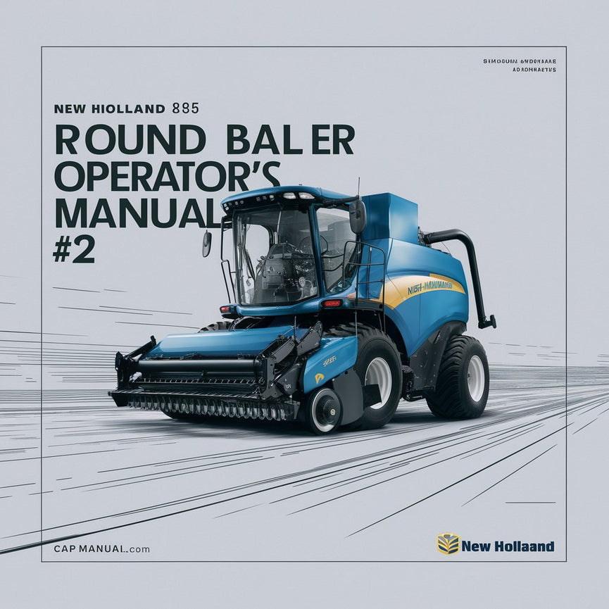 New Holland 855 ROUND BALER OperatorS Manual #2