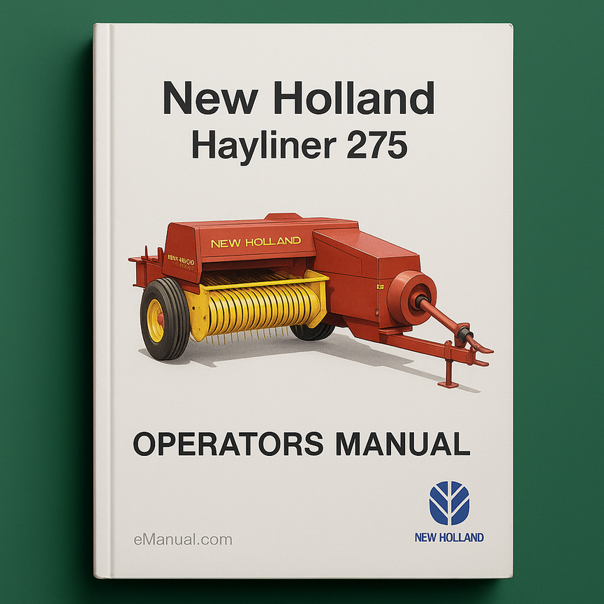 New holland Hayliner 275 Operators Manual 42027514