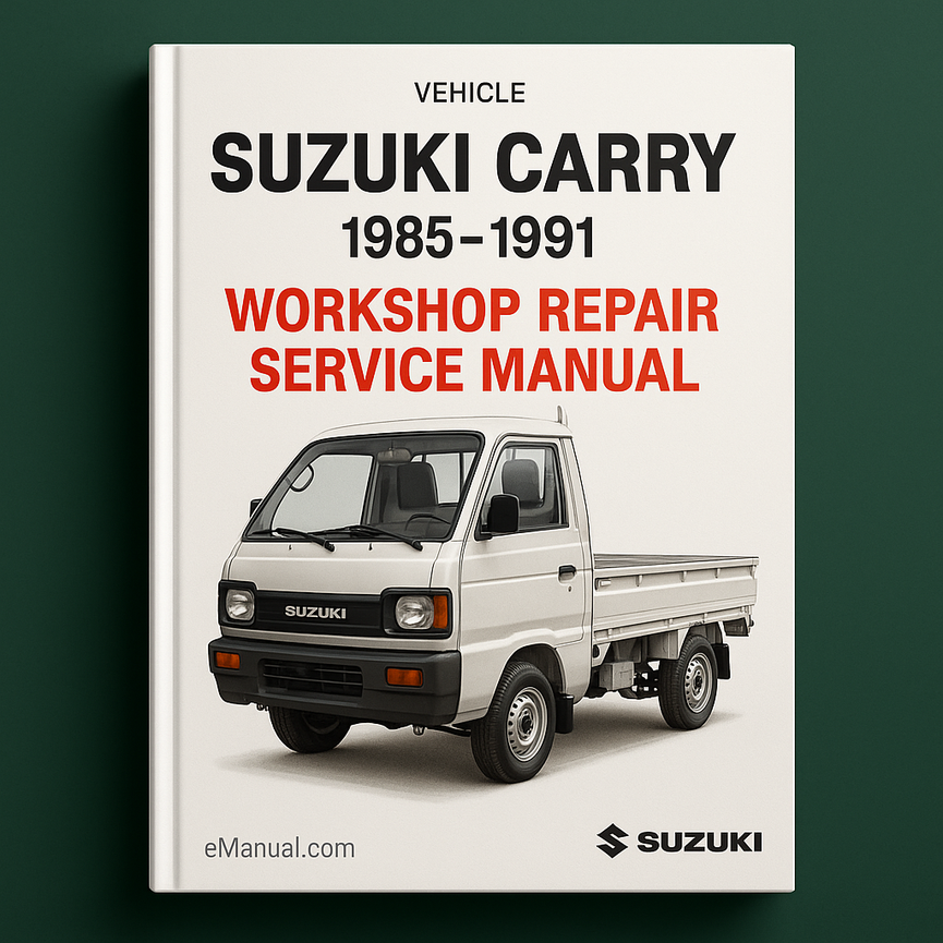 Suzuki Carry 1985-1991 Workshop Repair Service Manual