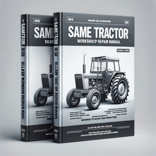 SAME Tractor SILVER 80 90 100.4 100.6 Workshop Repair Manual