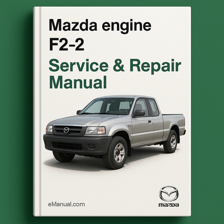Mazda engine Service Repair Manual F2-2