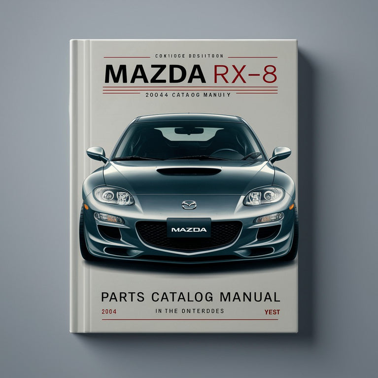 Mazda RX-8 2004 Parts Catalog Manual