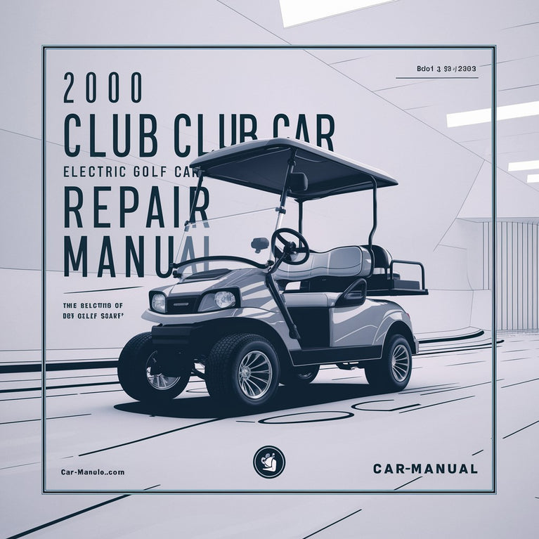 Manual de reparación del carrito de golf eléctrico Club Car DS 2000 Descargar PDF