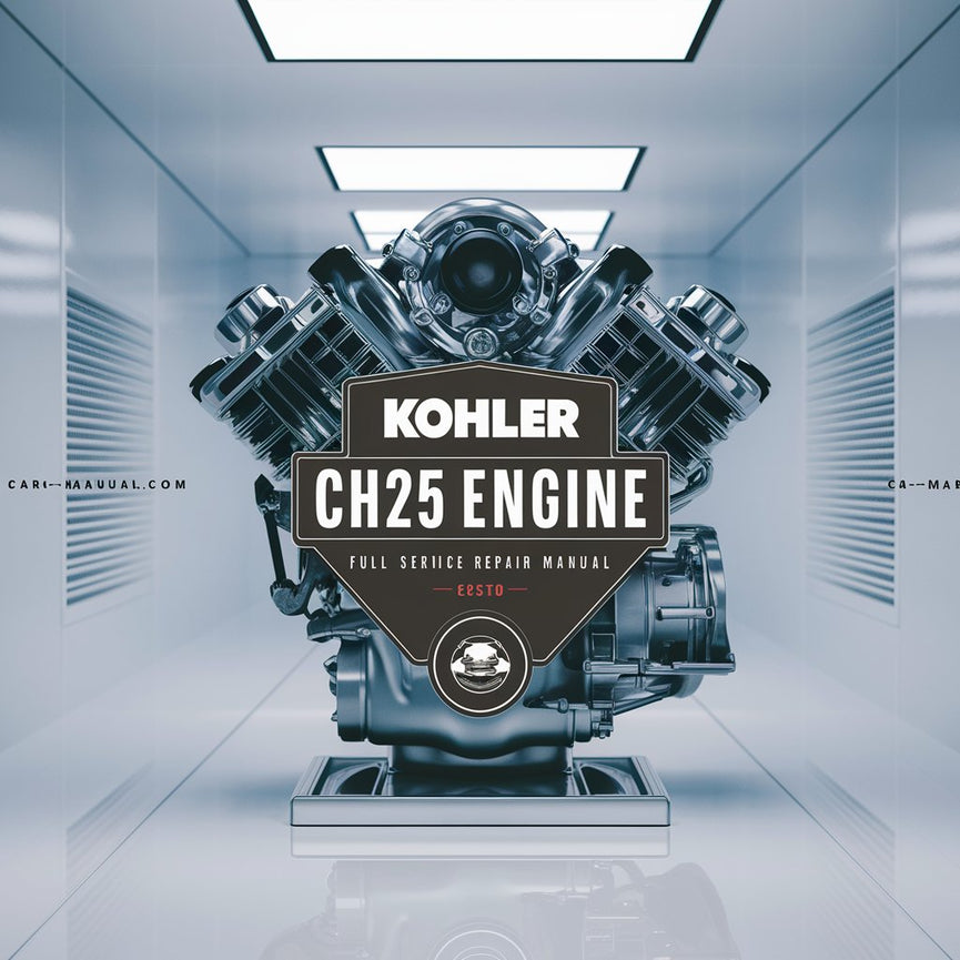 Kohler CH25 Engine Full Service Repair Manual