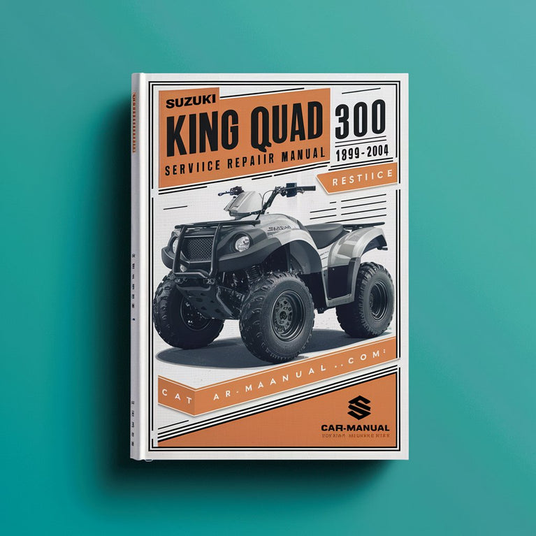 Suzuki King Quad 300 Service Repair Manual 1999-2004 PDF Download