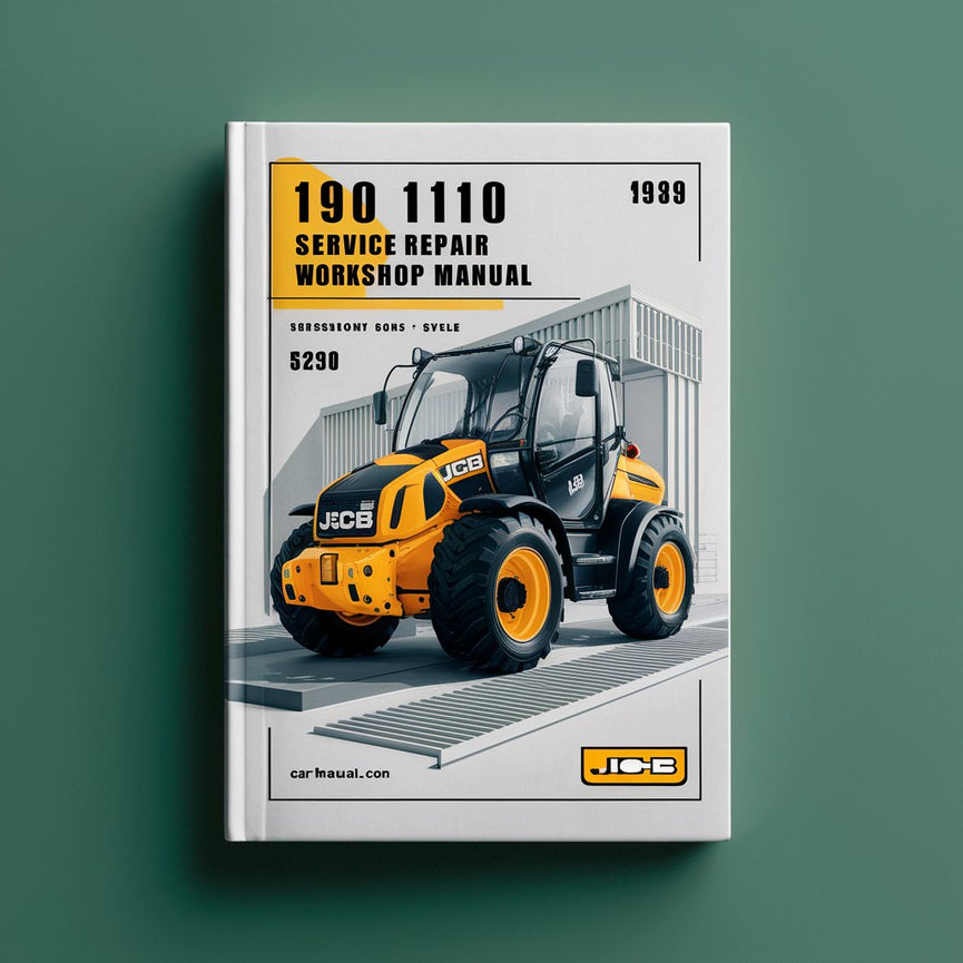 Manual de taller de reparación de servicio de robot JCB 190 1110 Descargar PDF