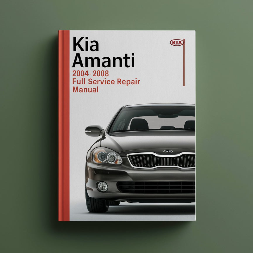 KIA AMANTI 2004-2008 Komplettes Service-Reparaturhandbuch