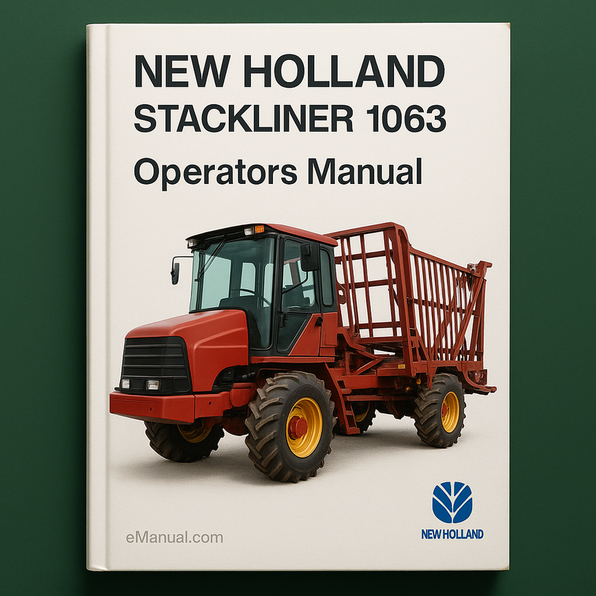 New Holland Stackliner 1063 Operators Operator Manual