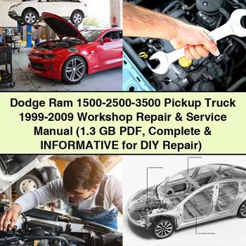 Dodge Ram 1500-2500-3500 Pickup Truck 1999-2009 Workshop Repair & Service Manual (1.3 GB Complete & Informative for DIY Repair)