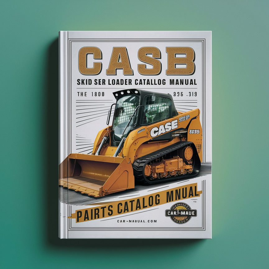 CASE 1825B SKID Steer Loader Parts Catalog Manual PDF Download