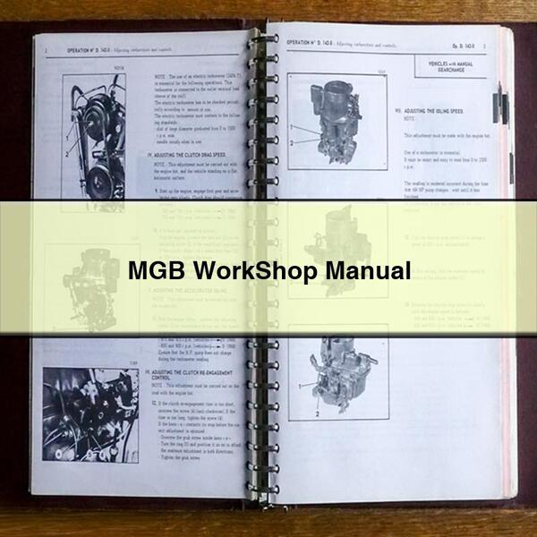 MGB WorkShop Manual PDF Download