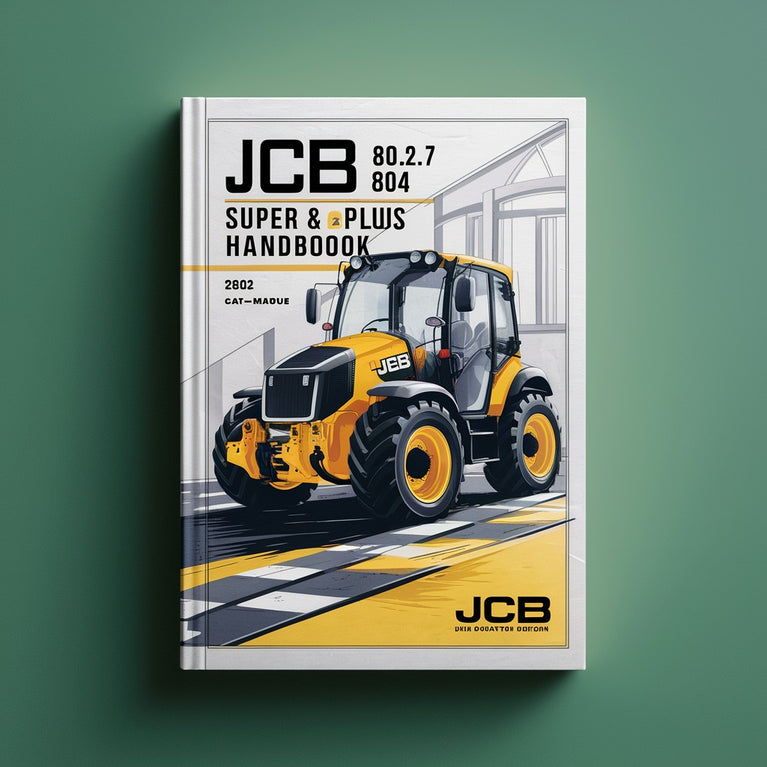 JCB 802.7 803 804 Super & Plus Mini-Operator Handbook