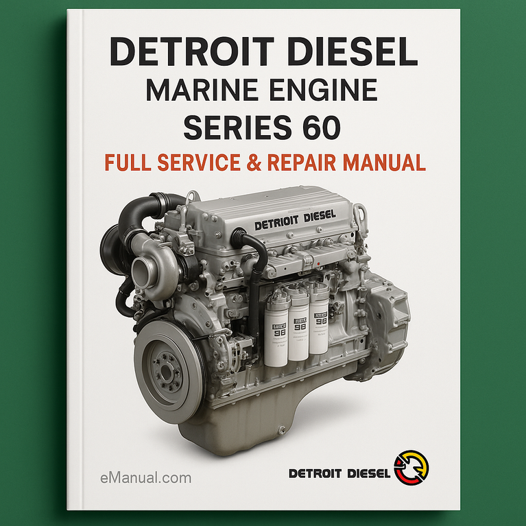 Detroit Diesel Marine Engine Series 60 Full Service Repair Manual