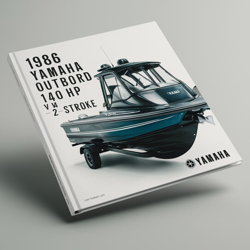 Yamaha Outboard 1986 140 hp V4 (1730cc) 2-stroke Service/Shop Repair Manual