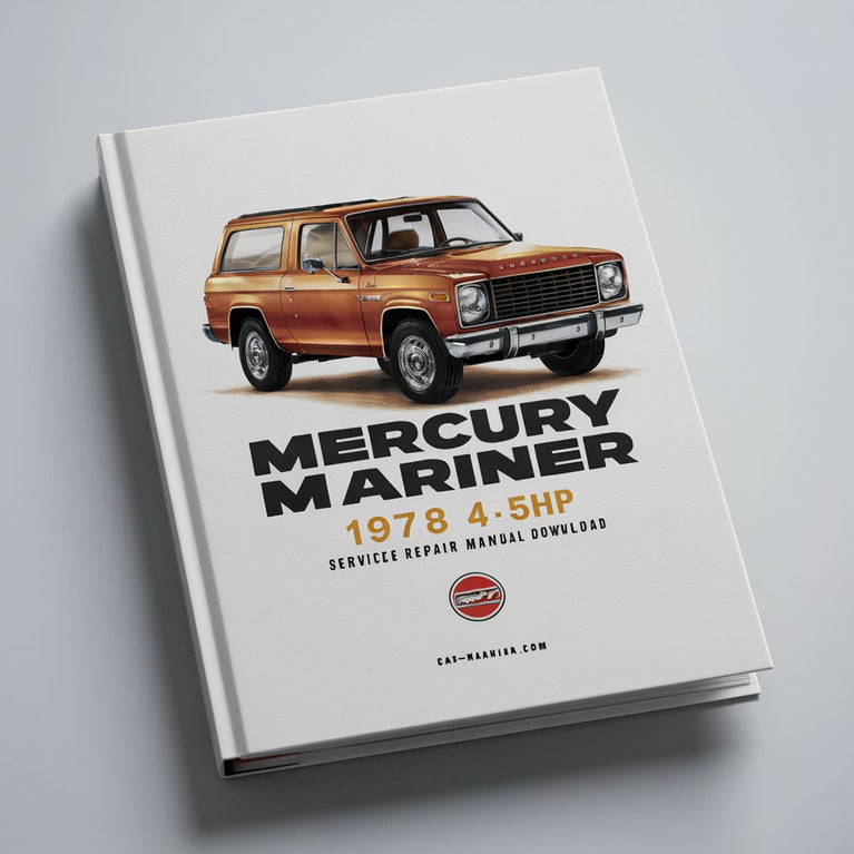 Mercury Mariner 1978 4.5HP Outboard Service Repair Manual