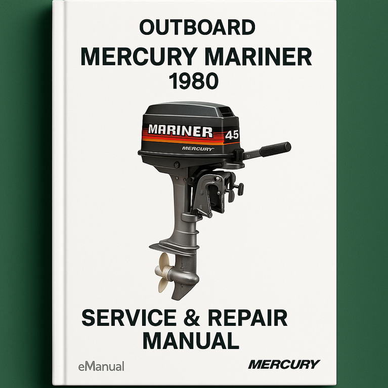 Mercury Mariner 1980 4.5HP Outboard Service Repair Manual