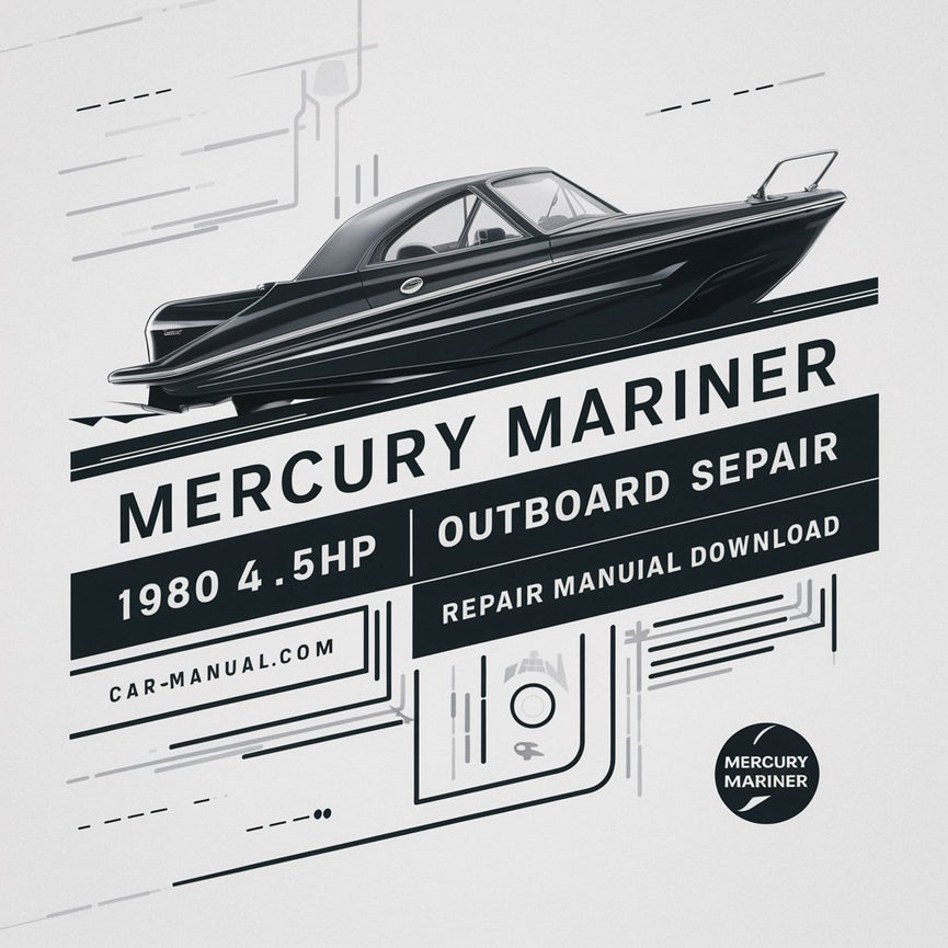 Mercury Mariner 1980 4.5HP PDF Descarga del manual de reparación y servicio de fueraborda