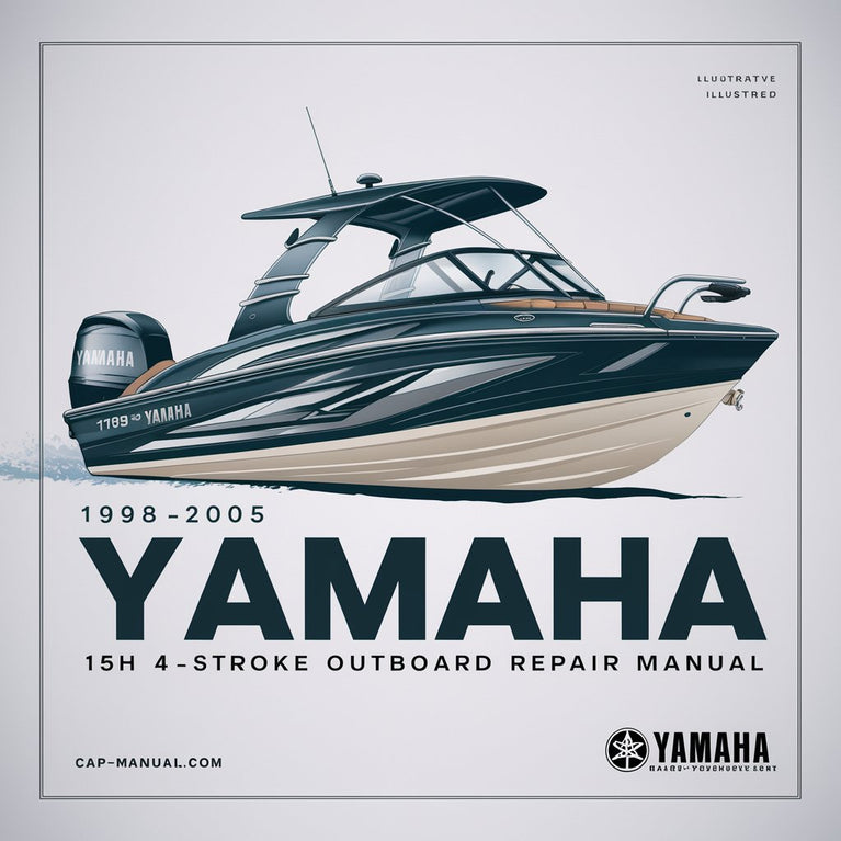 1998-2005 Yamaha F15 15HP 4-Stroke Outboard Repair Manual