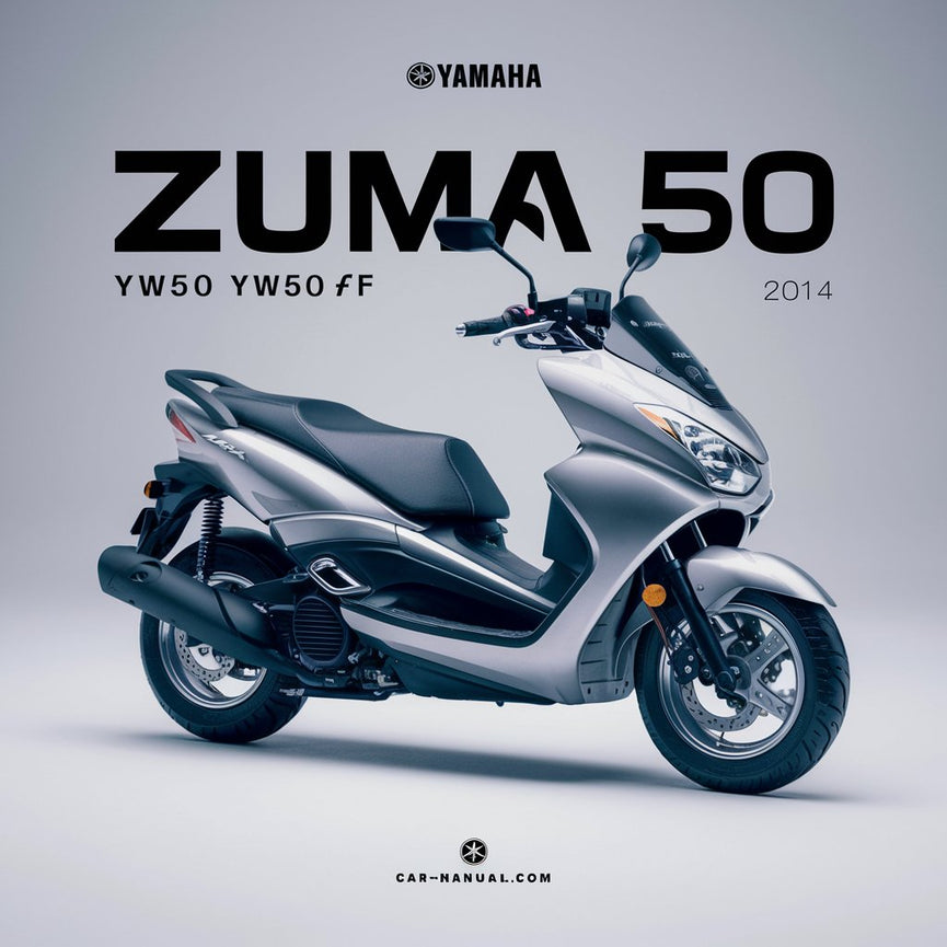 Yamaha Zuma 50 YW50 YW50F 2011-2014 Full Service & Repair Manual PDF Download