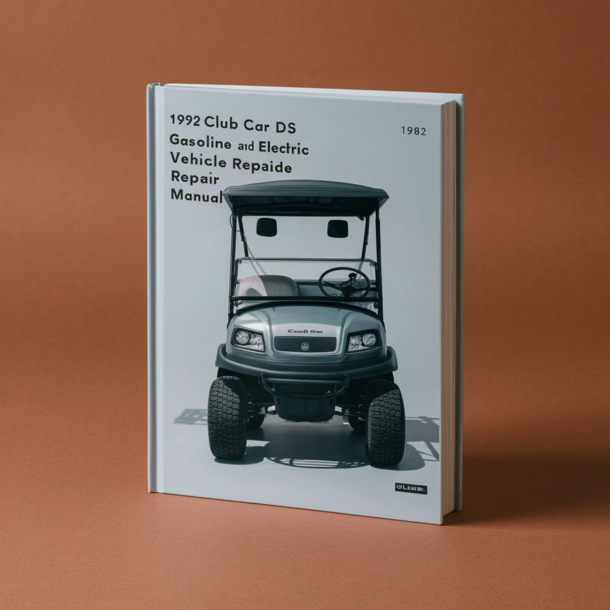 1992 Club Car DS Reparaturhandbuch für Benzin- und Elektrofahrzeuge (PDF-Download)