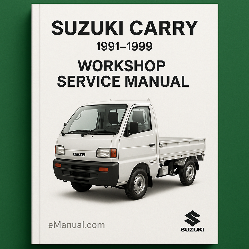 Suzuki Carry 1991-1999 Workshop Service Manual for Repair