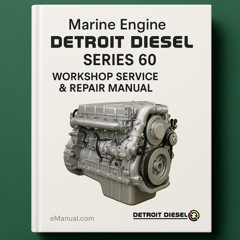 Detroit Diesel Marine Engine Series 60 Workshop Service Repair Manual