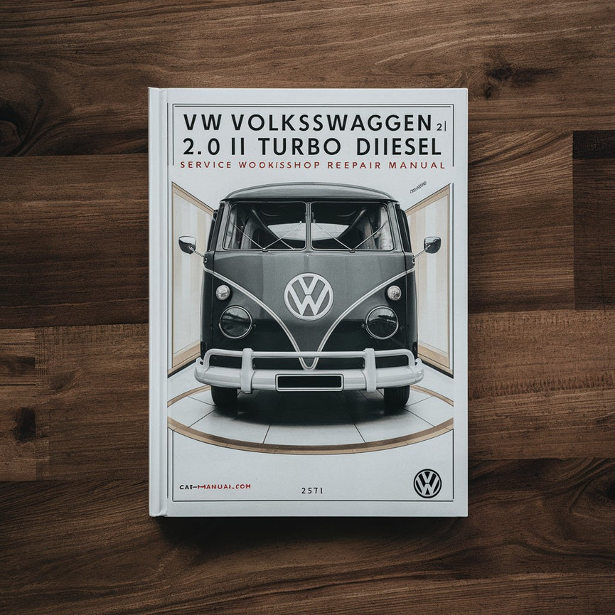 Vw Volkswagen 2.0I Turbo Diesel (CBHA CBJB) Service Workshop Repair Manual