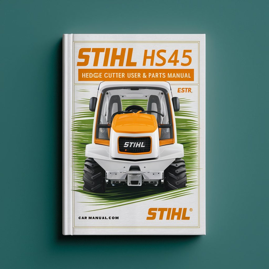 STIHL HS45 HEDGE CUTTER User & Parts Manual PDF Download